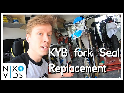 How to change fork seals/oil on a Yamaha Wr450f/KYB Fork (2012-2015)