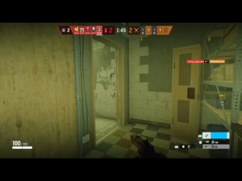 Dirty Caveira run-out on Boarder  (Rainbow Six siege)
