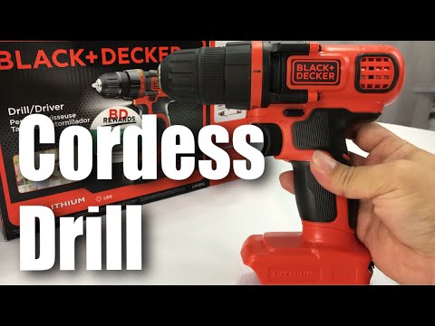 BLACK+DECKER LDX120C 20-Volt MAX Lithium-Ion Cordless Drill/Driver Review