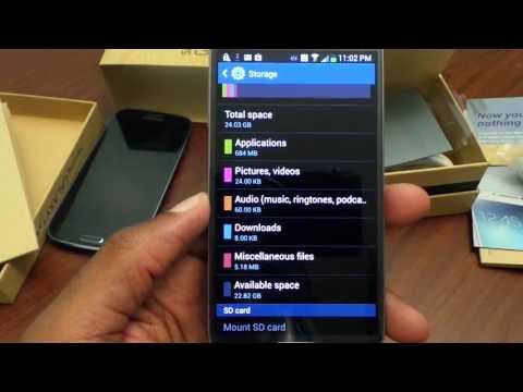 Samsung Galaxy S4 Black Mist 32GB (AT&T) Unboxing
