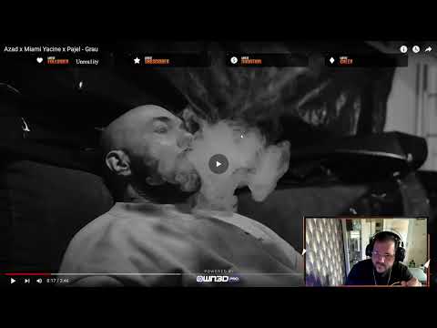 Santo REAGIERT auf "Azad x Miami Yacine x Pajel - Grau"