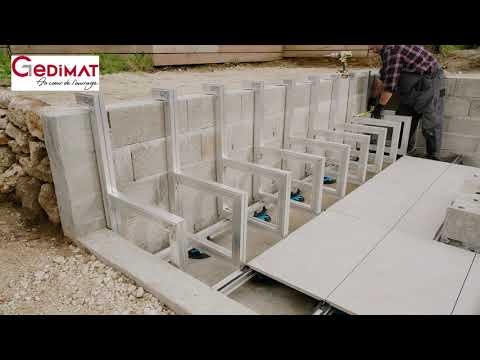 Réaliser une terrasse avec banquette encastrée - Vidéo - Ma maison de A à Z - Saison 3 - Gedimat.fr        