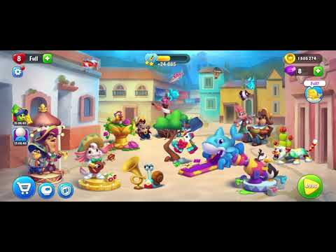 Fishdom Mexican Fiesta Aquarium Finished