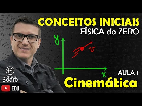CONCEITOS INICIAIS - Cinemática - FÍSICA do ZERO - AULA 1