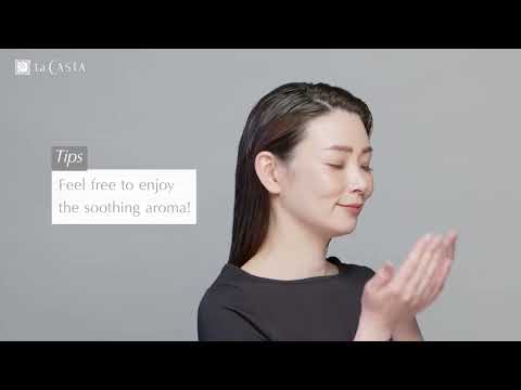  How to use LaCASTA AROMA ESTHE Hair Lotion Moist & Smooth