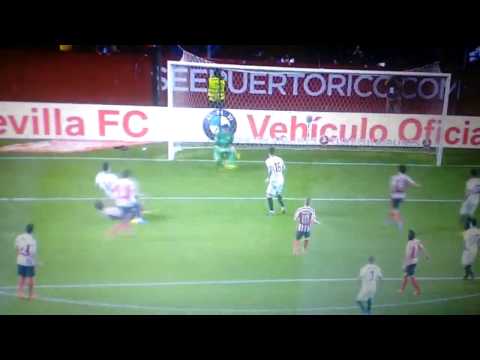 Gol Iborra tras PENALTI fallado de Jovetic / Sevilla 1-0 Athletic Club / 2-03-2017