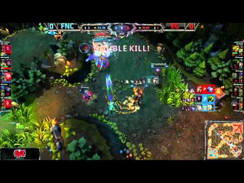 FNC vs EG | Fnatic vs Evil Geniuses Game 1 | European LCS Playoffs Semifinals | GamesCom 2013