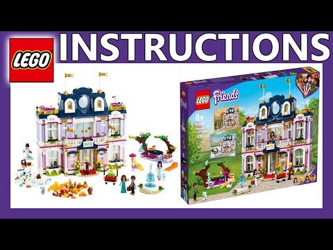 LEGO Instructions | Heartlake City Grand Hotel | 41684 | LEGO Friends 2021