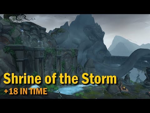 Mythic Plus Key - BFA season 2 -  Shrine of the Storm +18 in time