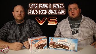 Drake&#39;s Devil Dogs VS Little Debbie Devil Cremes