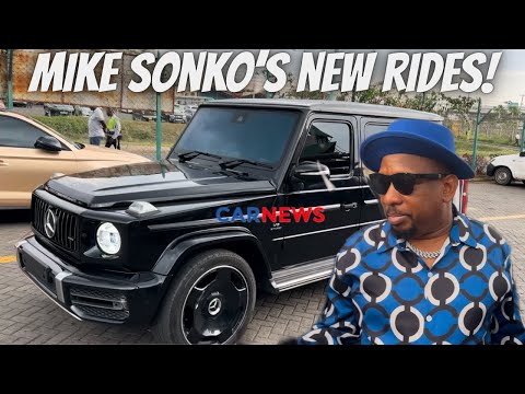 CAR NEWS: MIKE SONKO Pulls Up With His 3 Brand New Cars | G wagon | Range Rover | LX 570 
