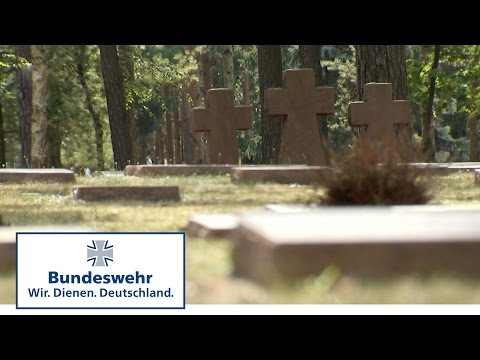 Kriegsgräberstätte: Der Waldfriedhof Halbe - Bundeswehr