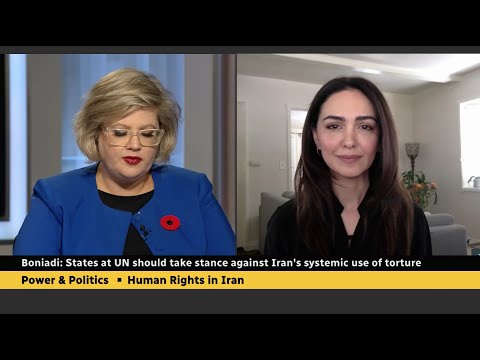 CBC News Power & Politics | Nazanin Boniadi