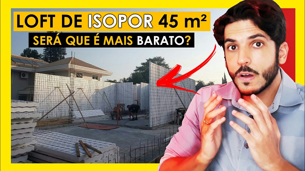 CASA DE ISOPOR 45 M² - QUANTO CUSTA  ?