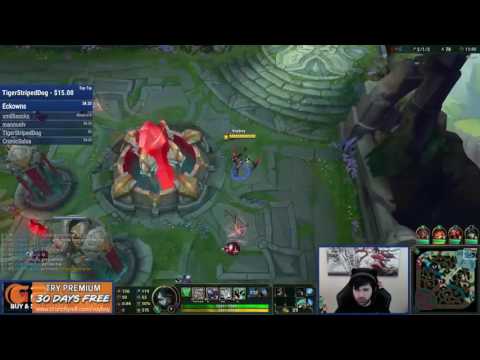 S6 Challenger Ranked Gameplay   Voyboy as Akali vs Aurelion Sol Mid