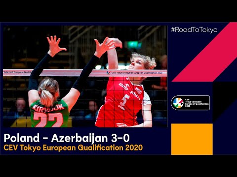 #RoadToTokyo | Poland - Azerbaijan 3-0 - Highlights