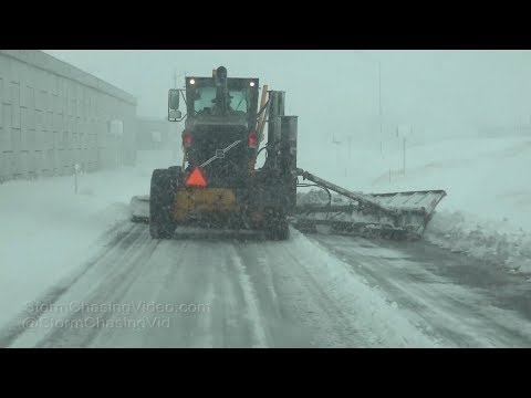 Garden City, KS Blizzard Ends And Clean Up Begins - 2/23/2019