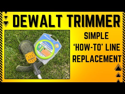 Dewalt Trimmer Line Replacement - The Easy Way!