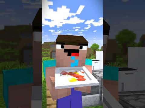 "EPIC Cookie Battle: Pomni VS NOOB! Minecraft Animation" #shorts