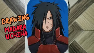 Drawing Madara Uchiha - From Naruto