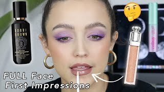 FULL Face Of Products I’ve NEVER Used Before!!