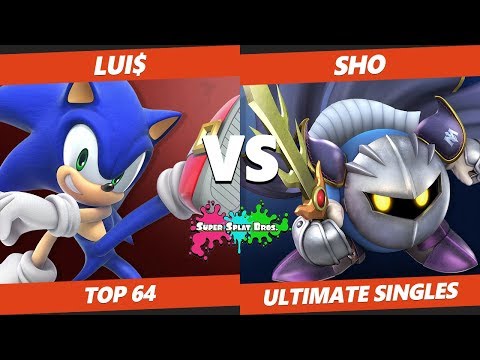 Smash Ultimate Tournament - Lui$ (Sonic, Dr. Mario, Greninja) Vs. CL | Sho (MK) Splat Bros SSBU T 64