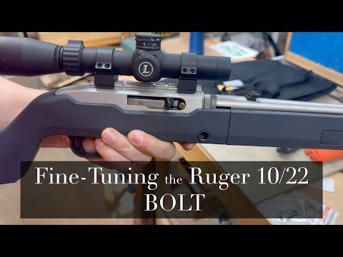 Tuning the Ruger 10/22 Factory Bolt (no more failure to feed, stove pipes, or failure to extract)