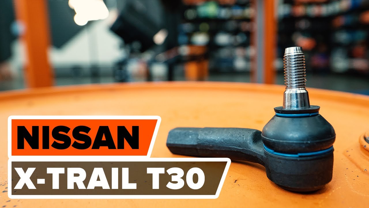 Kaip pakeisti Nissan X Trail T30 vairo traukės antgalio - keitimo instrukcija