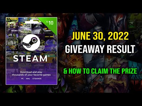 June 30, 2022 Giveaway Result and How to Claim the Prize For the Winner | Detail in Description