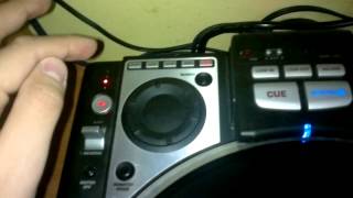 Video thumbnail for NUMARK CDX cd player with vinyl plate FOR SALE! by DUBNATTY aka MORIS44