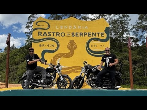De São Paulo a Curitiba PR pelo Rastro da Serpente com a Super Meteor 650.