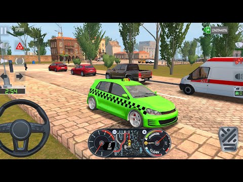 Taxis simulator car || BMW M6 Car |UBER Driving car Evolution 3D city #bmw taxis sim 🚕2020