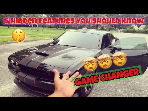 5 Tips & Hidden Features EVERY Dodge Challenger or Charger ScatPack Owner SHOULD Know | Game Changer