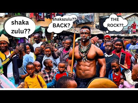 When an African Warrior Walks Through the City 🛡️🔥