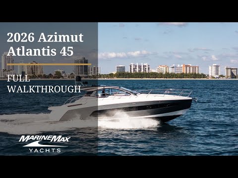 2026 Azimut A45 Azimut Atlantis 45 Video
