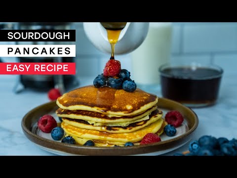 Sourdough Buttermilk Pancakes