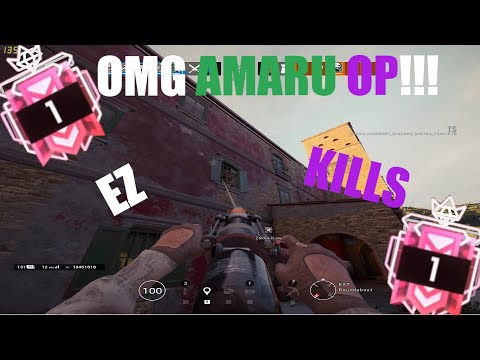 How to rlly Rush with AMARU in CHAMPION - Rainbow Six Siege