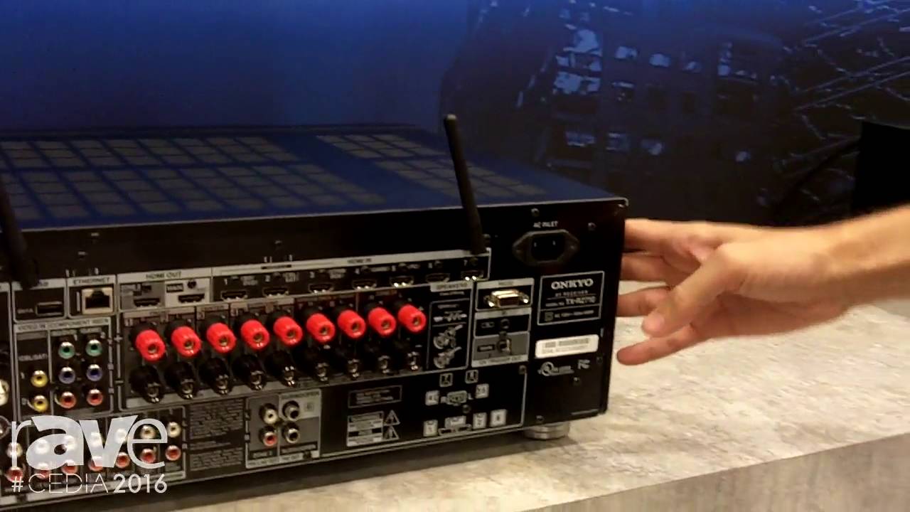 video Amply xem phim Onkyo TX RZ710 chính hãng 0
