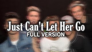 Just Can&#39;t Let Her Go - One Direction Clear Ai Full version