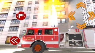 Real FIRE TRUCK Driving Simulator: Fire Fighting #11 - FIRE TRUCK GAMES for KIDS - Android Gameplay