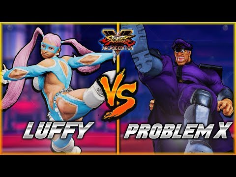 SFV AE 🔥 LUFFY (R.Mika) vs PROBLEM X (M.Bison) | FT3 Set 🔥 SF5 TenSFV