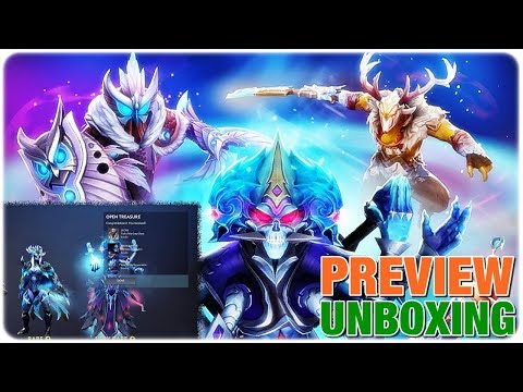 Preview & Chest Opening Frostivus 2018 Treasure 2 New Season Sets Dota 2
