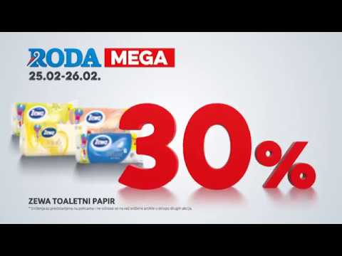 Roda MEGA: Sniženja za 5, 25. - 26.02.2017.
