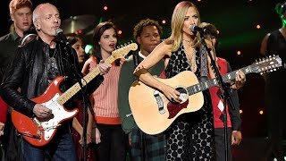 Sheryl Crow, Peter Frampton, Aloe Blacc - &quot;Happy Xmas (War is Over)&quot; - (LIVE, 5 Dec 2015)