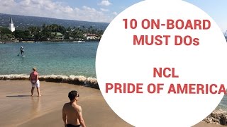 Pride of America NCL Hawaii cruise | onboard tips