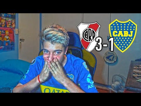RIVER 3 - BOCA JUNIORS 1 - COPA LIBERTADORES FINAL - REACTION I'm just going for it