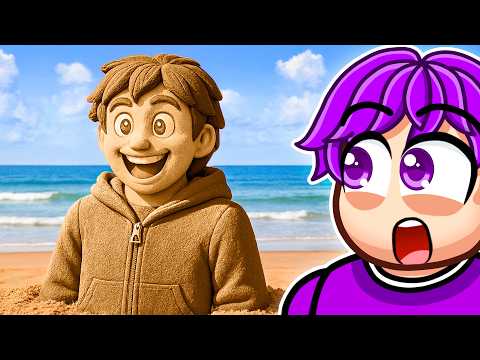 DASH Turned Into a SAND SCULPTURE!