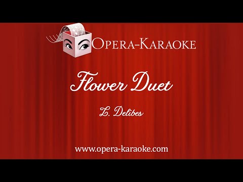 Flower Duet Karaoke Accompaniment
