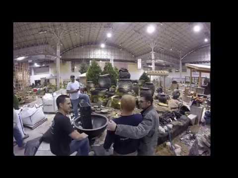 Building a Show Stopping Water Feature with the Pond Stars for the Chicago Flower & Garden Show 2015