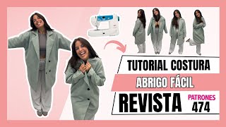 Abrigo oversize fácil — Revista Patrones nº474